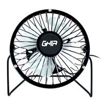MINI VENTILADOR DE ESCRITORIO GHIA METALICO COLOR NEGRO ALIMENTACION USB MINI VENTILADOR DE ESCRITORIO GHIA METALICO COLOR NEGRO ALIMENTACION USB